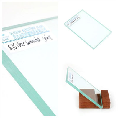 4+4 mm helder, slagvast gelaagd glas, hoge veiligheid, maat