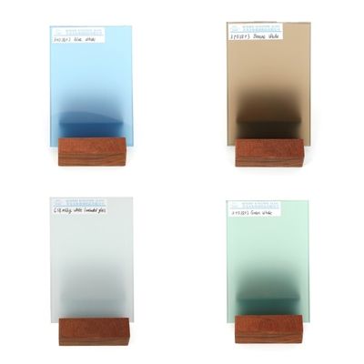 Geluidsisolatie Wit gelamineerd glas weerbestand 6,38 mm dikte