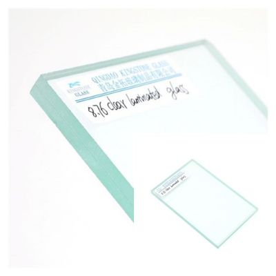 Duidelijk geluidscontrole akoestisch gelaagd glas 10,76 mm 8,76 mm 6,76 mm Dikte