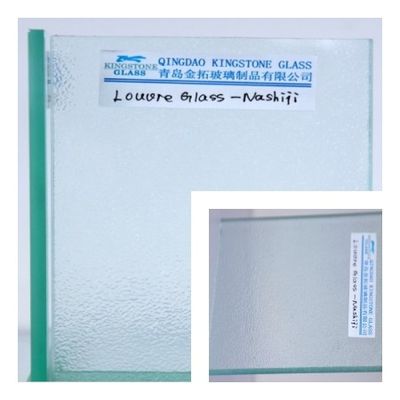 5 mm dikte helder luik glas rechthoekige jaloezie venster glaspaneel