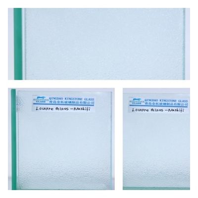 Duidelijk / ondoorzichtig Float Louver Glass Rectangle Jalousie Window Glass Slates